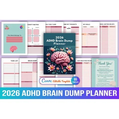 ADHD Brain Dump Planner