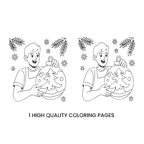 Christmas Ornament Fun Coloring Books