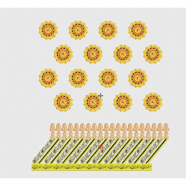 Flower Embroidery Design