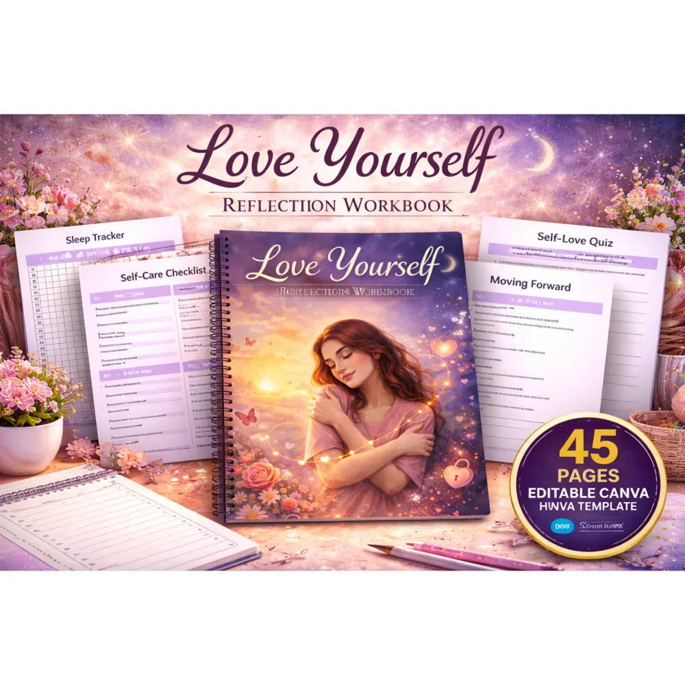 Love Yourself Reflection Book