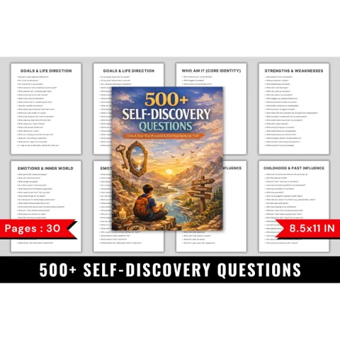 Self-Discovery Questions Journal
