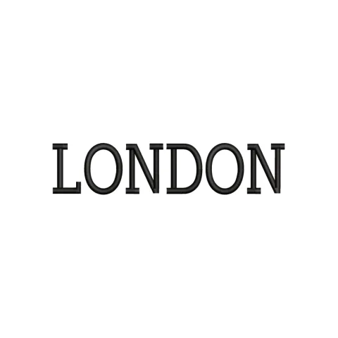 London Embroidery Design