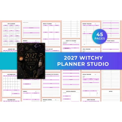 Witchy Studio Planner