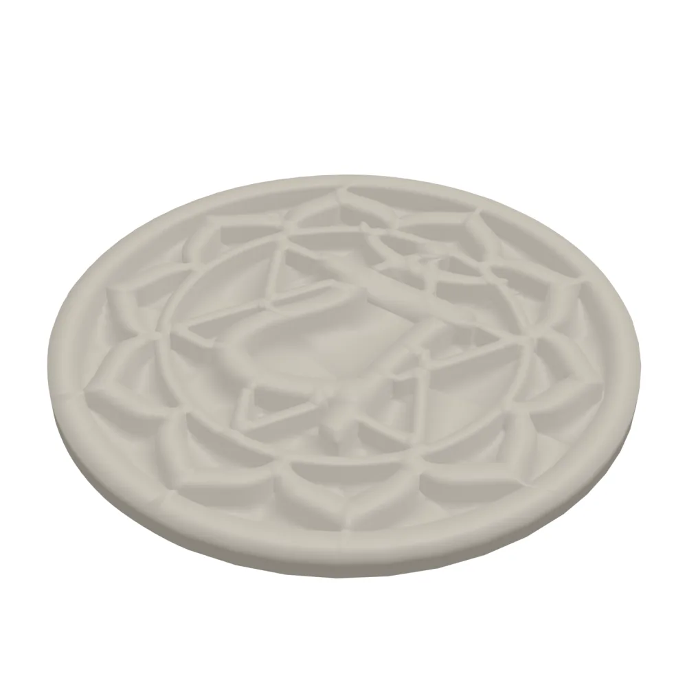 Mandala 3D Print STL File