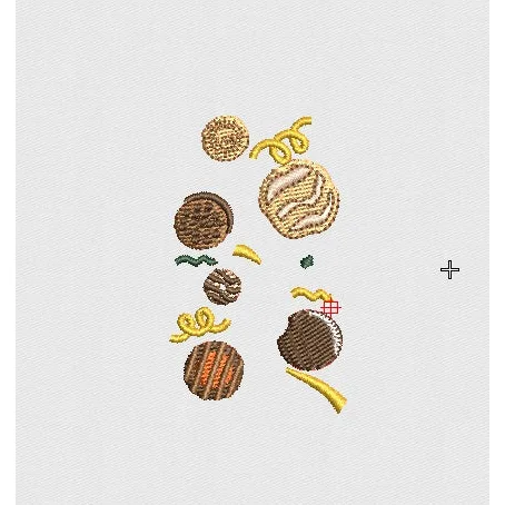 Cookie Embroidery Design