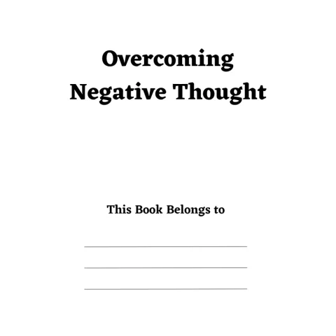Overcoming Negative Thought Bundle