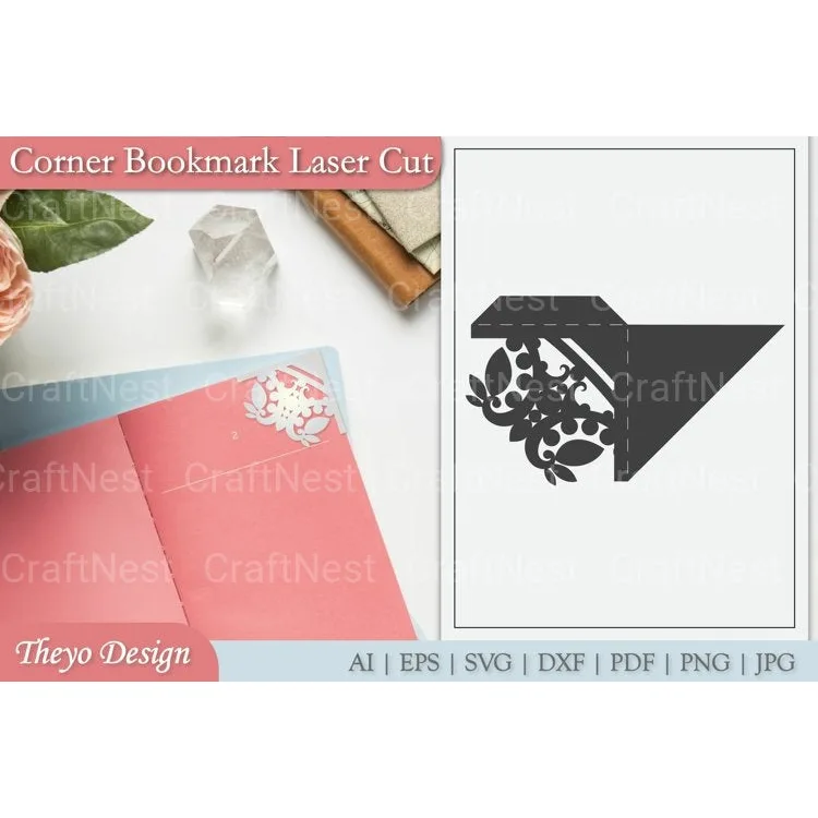 Mandala Corner Bookmark SVG Bundle