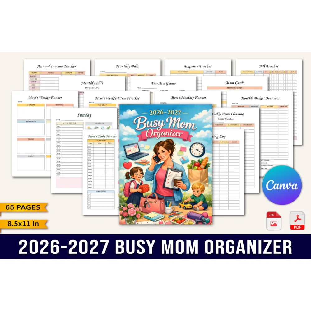 Busy Mom Planner