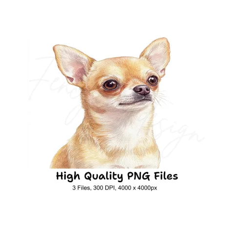 Chihuahua Dog Clipart Bundle