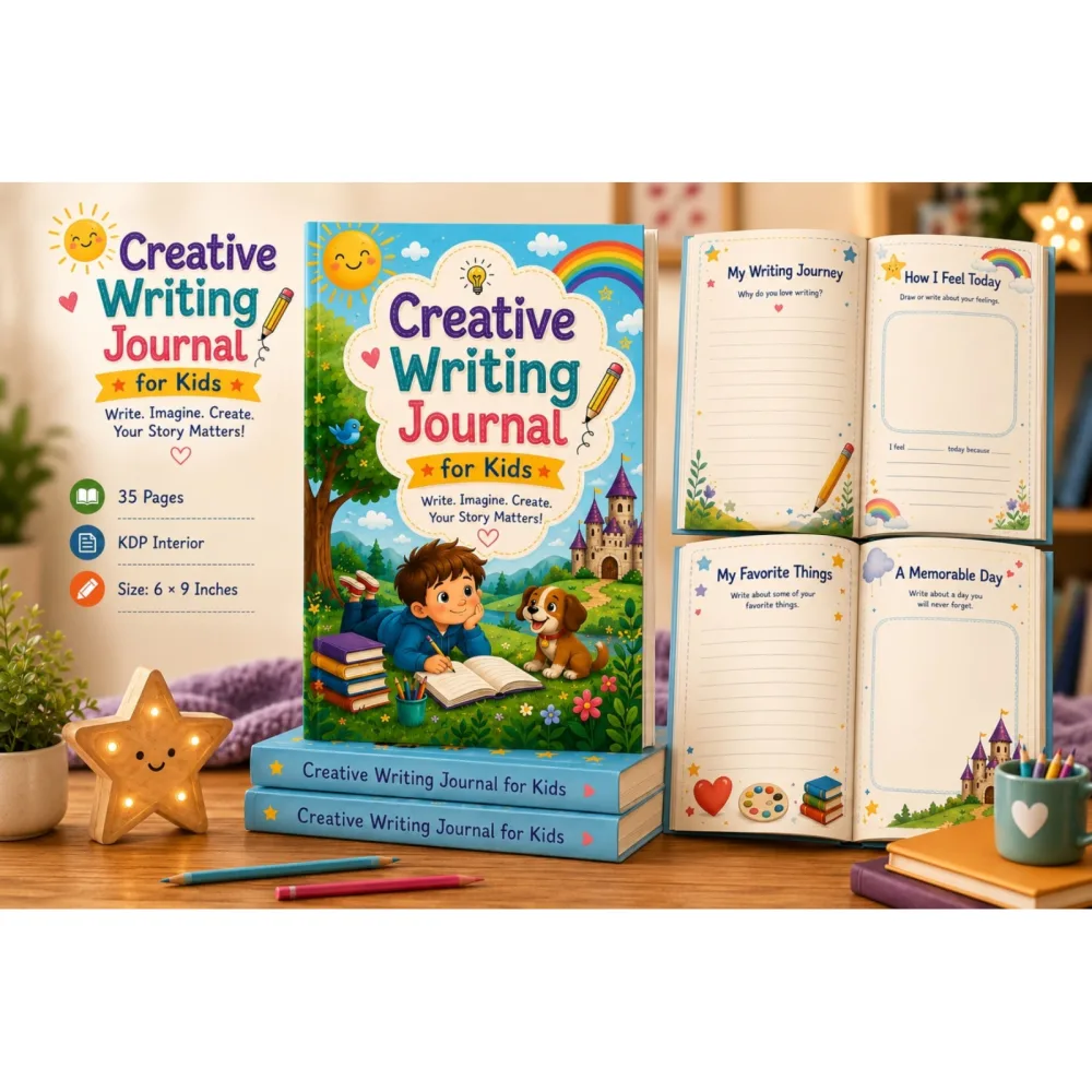 Creative Writing For Kids Journal