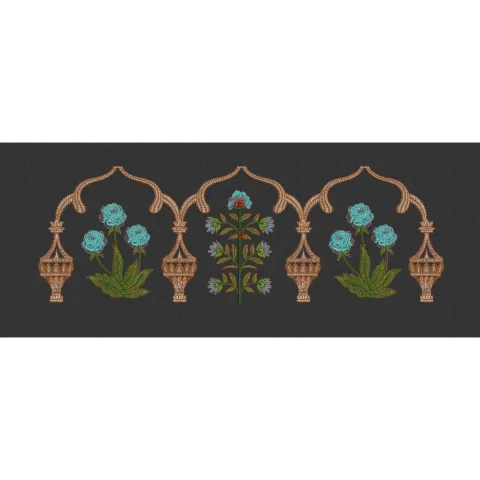 Flower Embroidery Design