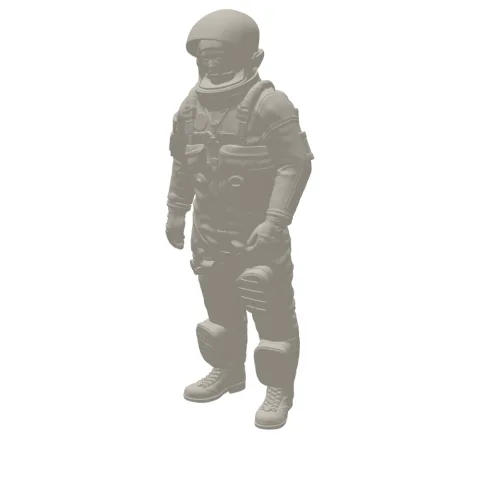 Astronaut 3D Print STL File