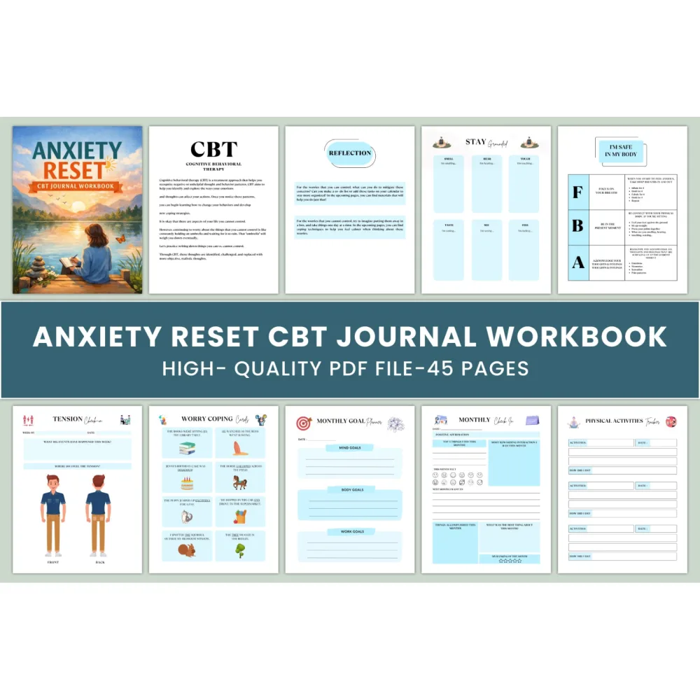 Anxiety Reset: CBT Book