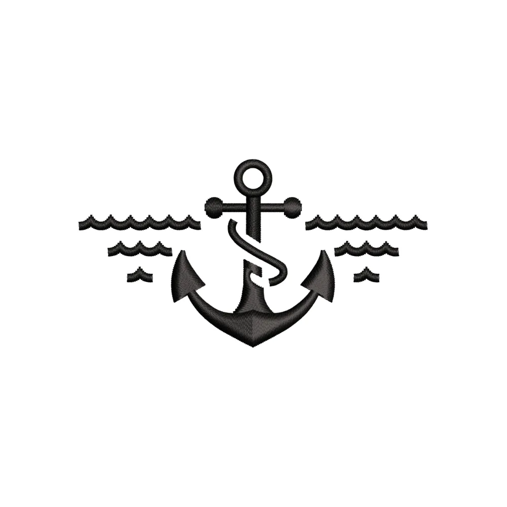 Salty Water Embroidery Design