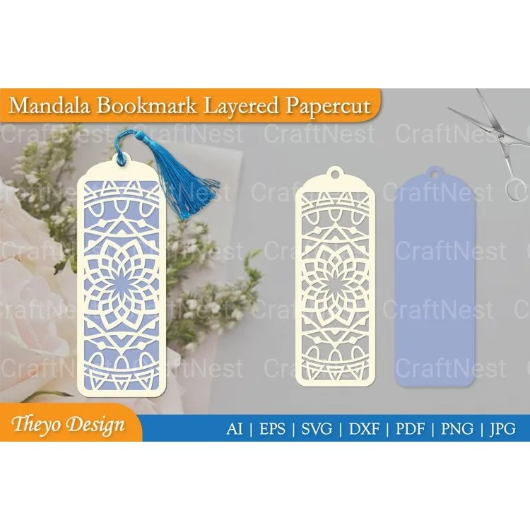 Mandala Layered Papercut SVG Bundle