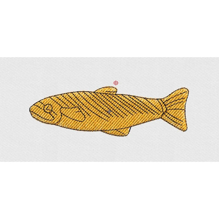 Fish Embroidery Design