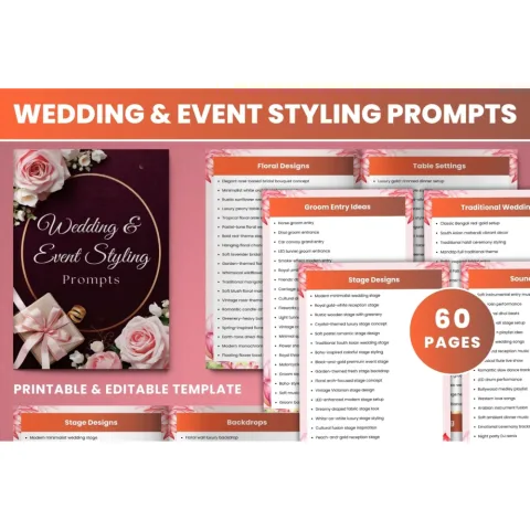 Wedding Event Styling Prompts