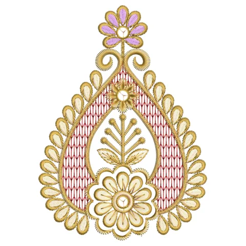 Motive Art Embroidery Design