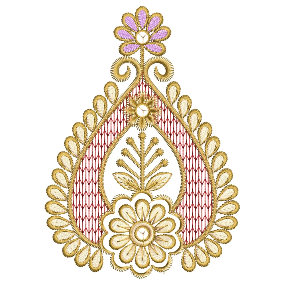 Motive Art Embroidery Design
