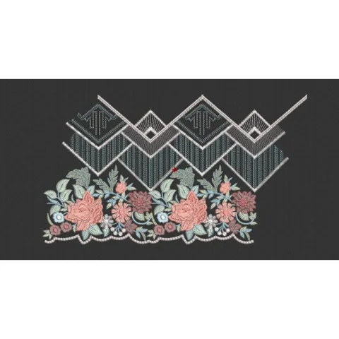 Flower Embroidery Design