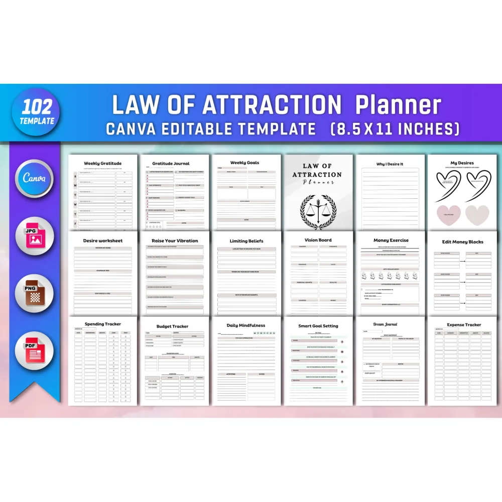 Law of Attraction Planner
