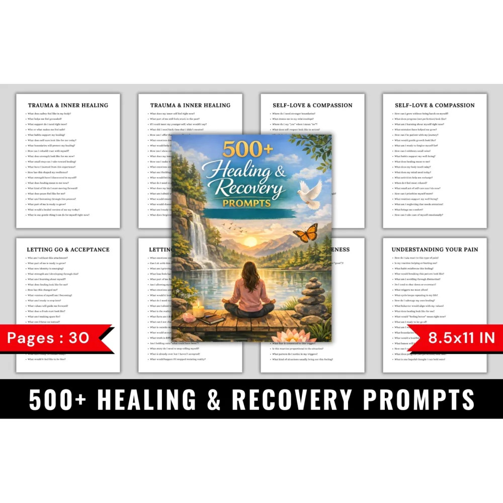 Healing Recovery Prompts