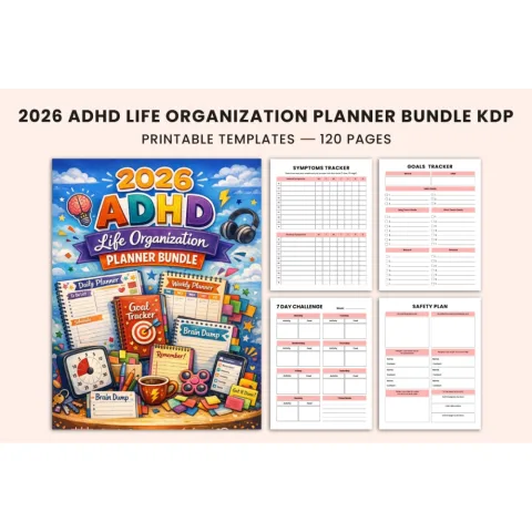 ADHD Life Organization Planner