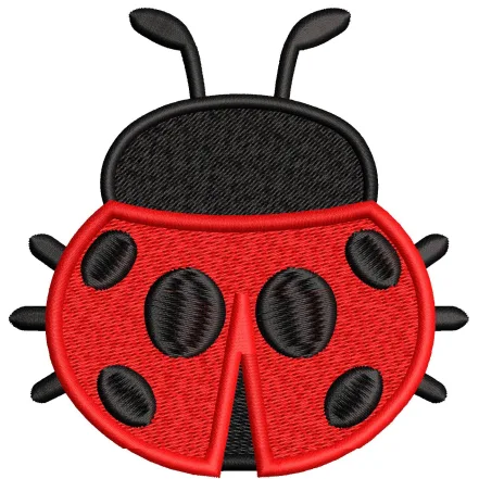 Ladybird Embroidery Design