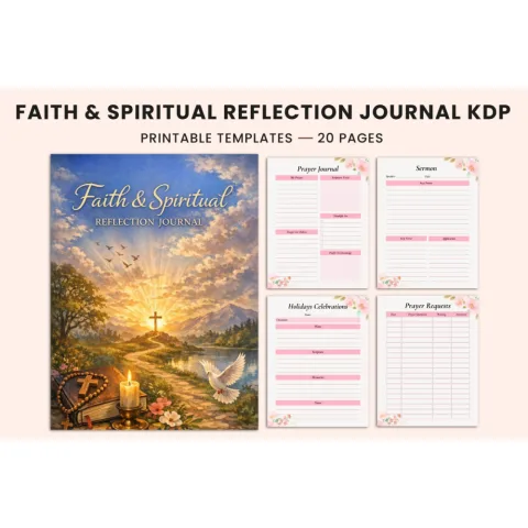 Faith Spiritual Reflection Journal