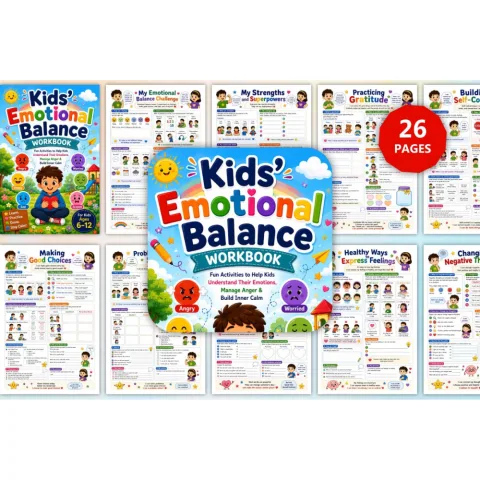 Kids Emotional Balance Workbook