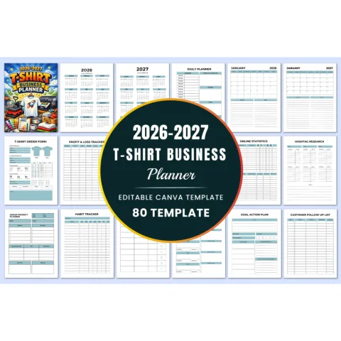 Shirt Business Planner