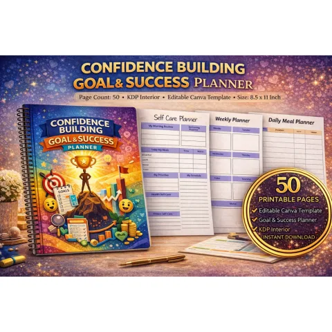 Confidence Building Goal Success Planner