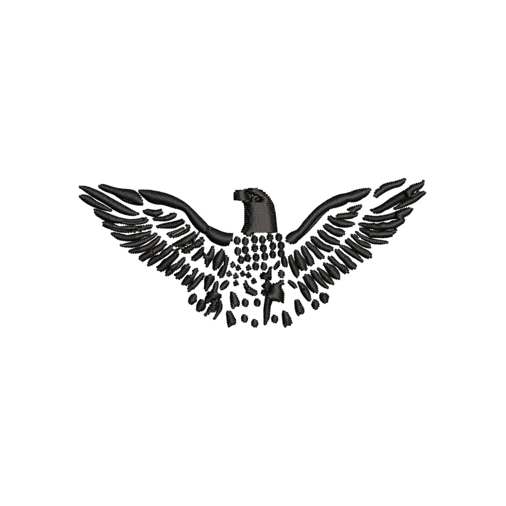 Feather Flying Embroidery Design