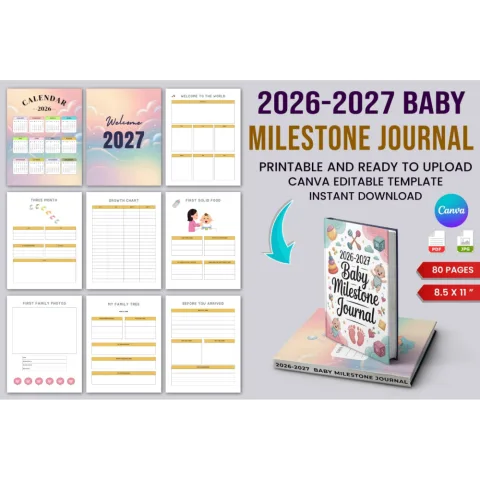 Baby Milestone Journal