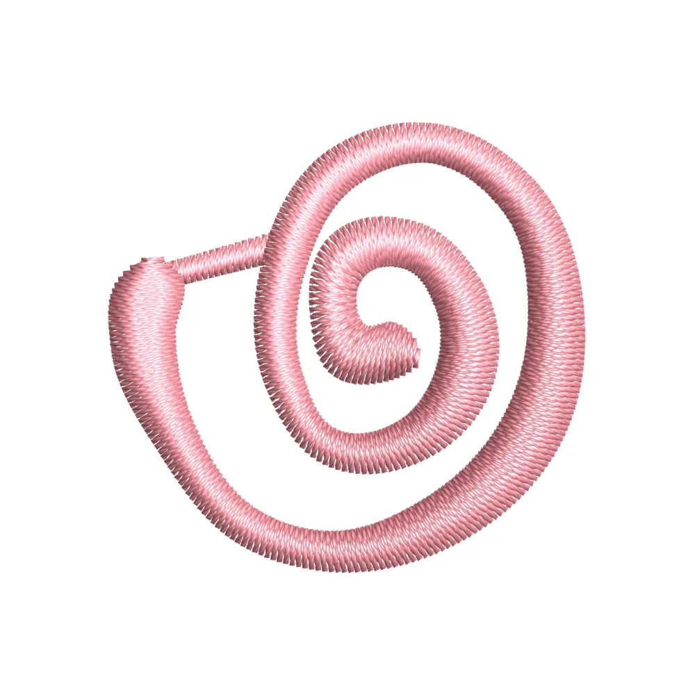 Shell Embroidery Design