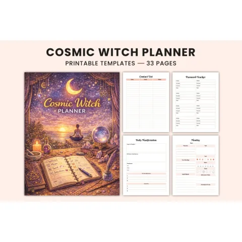 Cosmic Witch Planner