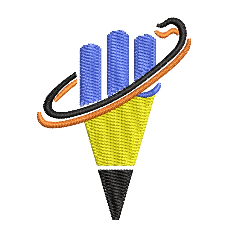 Pen Embroidery Design
