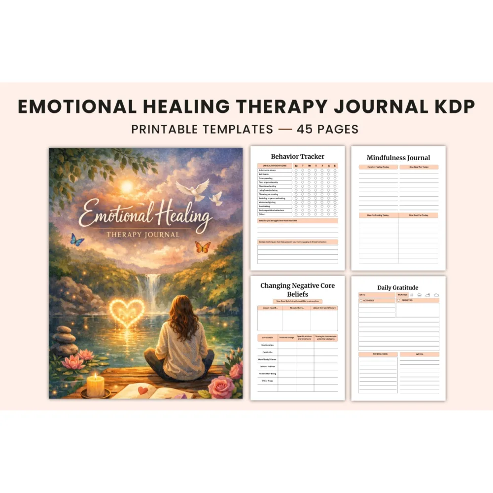 Emotional Healing Therapy Journal