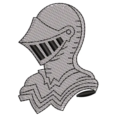 Warrior Suit Embroidery Design