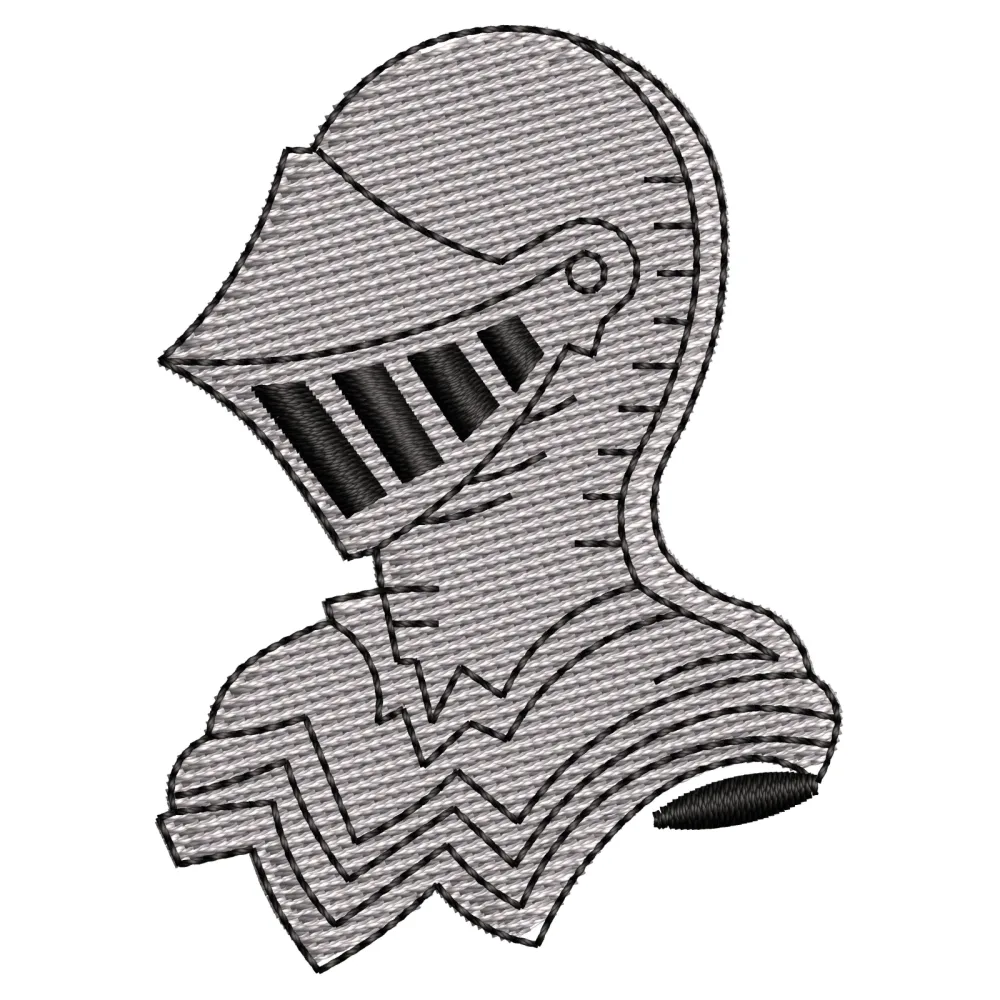 Warrior Suit Embroidery Design