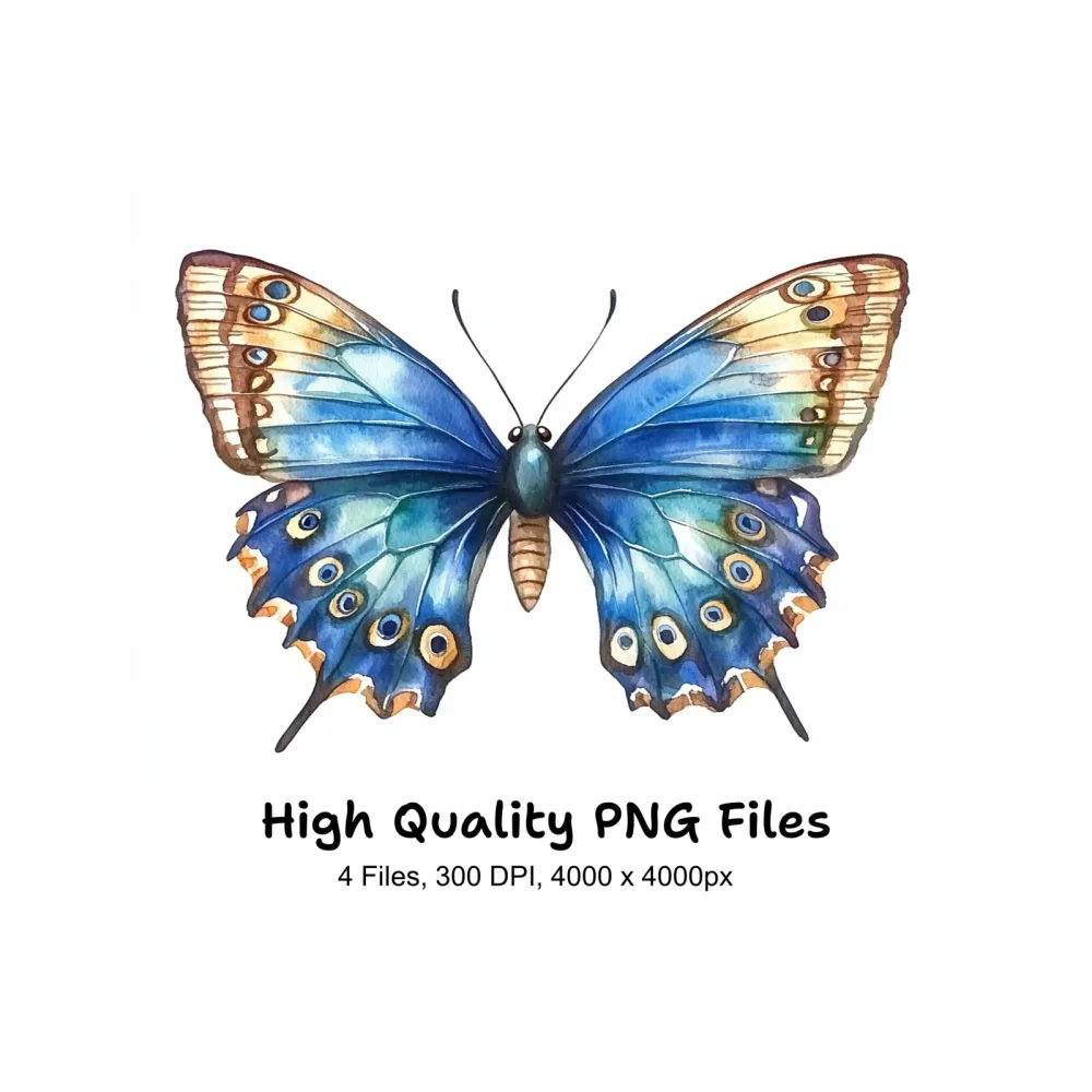 Butterfly Clipart Bundle