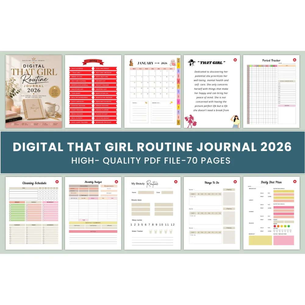 That Girl Routine Journal