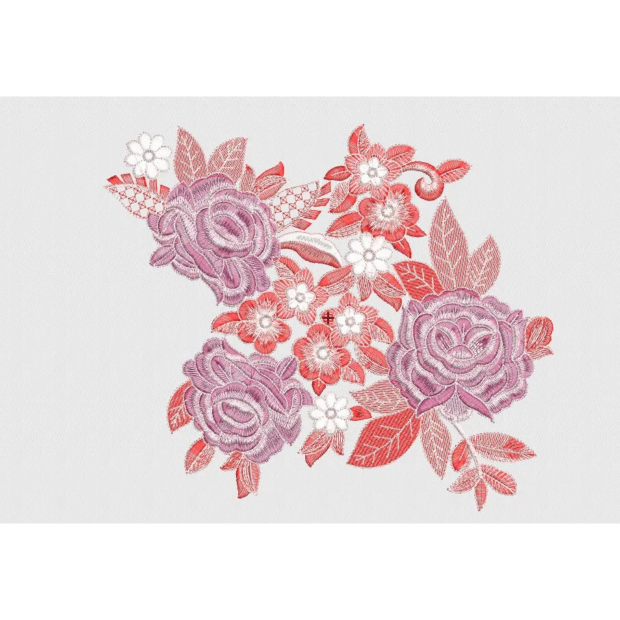 Flower Embroidery Design