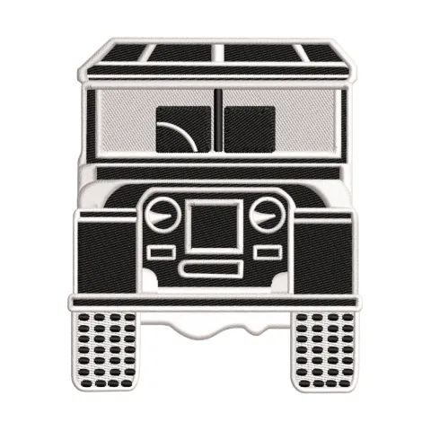 Bold Truck Embroidery Design