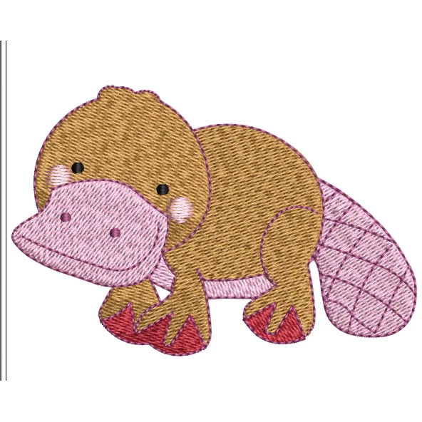 Australian Animal Embroidery Design