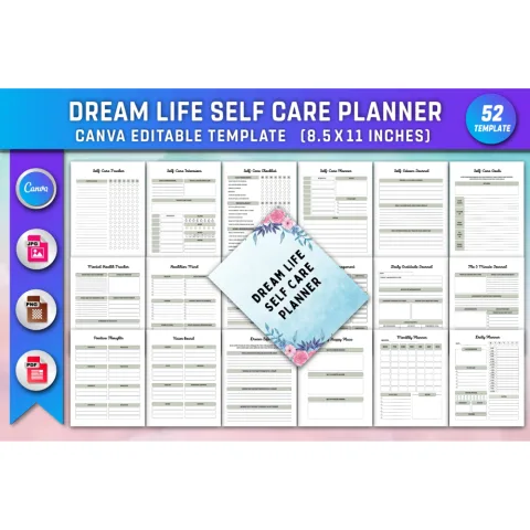 Dream Life Self Care Planner