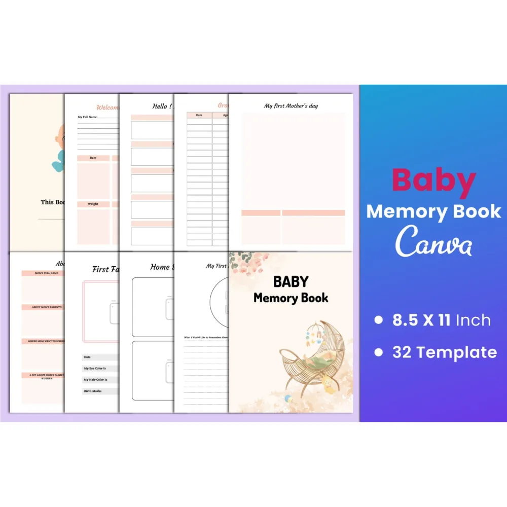 Baby Memory Journal