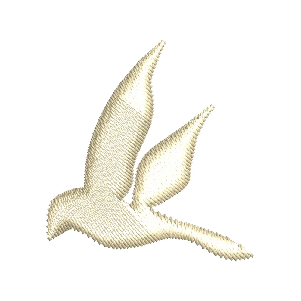 White Dove Embroidery Design