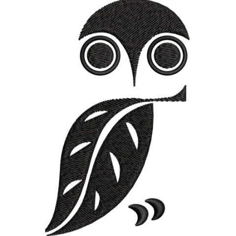 Owal F Embroidery Design