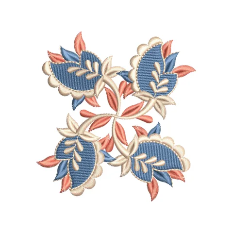 Queen Bunch Embroidery Design